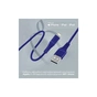Дата кабель USB 2.0 AM to Lightning 1.2m blue Promate (powerline-ai120.blue) - зменшене зображення 3