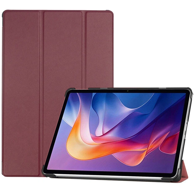 Чехол для планшета BeCover Smart Case Xiaomi Redmi Pad 2 Pro 12.1" Red Wine (714634) - изображение 1