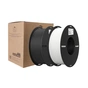 Пластик для 3D-принтера Creality PLA 2x1кг, 1.75мм, white+black (3301010337) - зменшене зображення 10