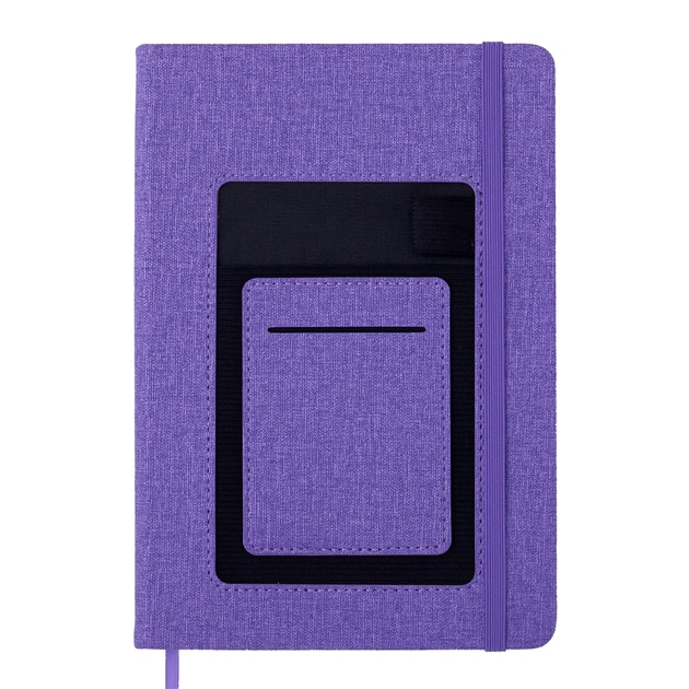 Книга записная Buromax COMFORT А5 96 листов точка, фиолетовый (BM.295309-07) - изображение 1