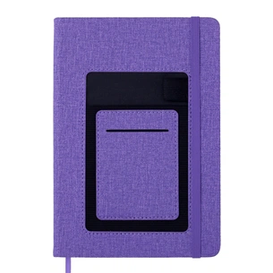 Книга записна Buromax COMFORT А5 96 аркушів крапка, фіолетовий (BM.295309-07) зображення 1