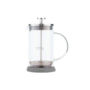 Френч-прес Well Done на гумовій підставці 800 мл (WD-8038B) зображення 1