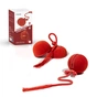 Игрушка для собак Cheerble Wicked Ball Duo2 (Vintage Red) (CWJ04R) - уменьшенное изображение 7