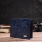 Портмоне Canpellini З натуральної шкіри Синє (21774) - зменшене зображення 8