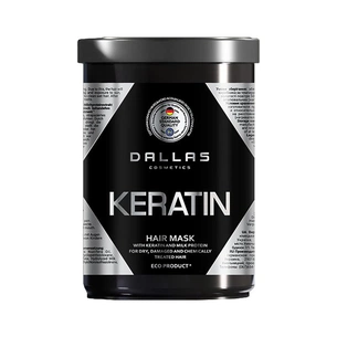Маска для волосся Dalas Keratin з кератином і екстрактом молочного протеїну 1000 мл (4260637723246) зображення 1