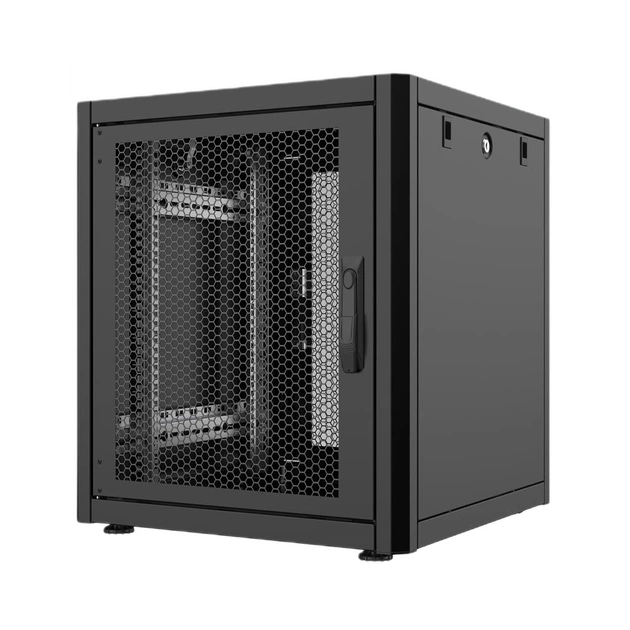 Шафа напольна Mirsan 26U GTN 19" 800x800, perforated door (MR.GTN26U88DE.01_PRF63) - зображення 1