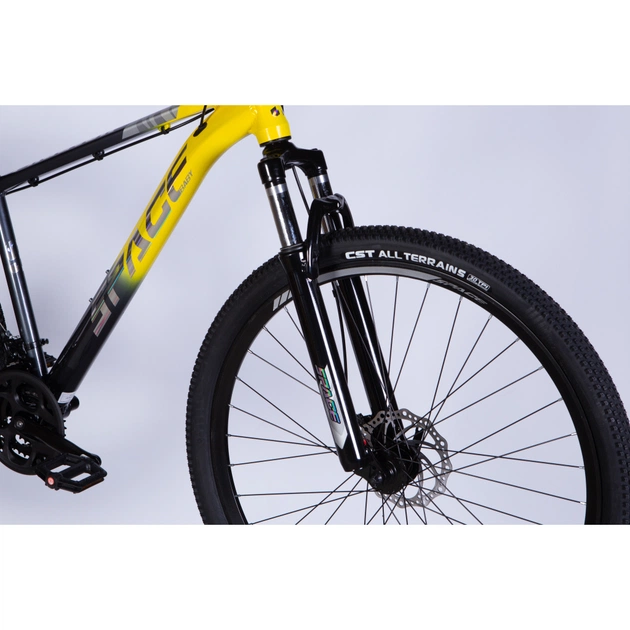 Велосипед Space 29" PHAETON DD FR рама-18" AL 2026 сіро-жовтий (OPS-SP-29-186) - изображение 4