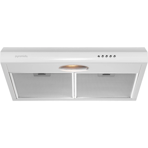 Витяжка кухонна Pyramida UX 60 (380) B WH - зображення 1