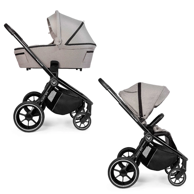 Коляска Muuvo 2 в 1 Quick 3.0 Steel Grey (KM2V1Q3.0SG) - зображення 1