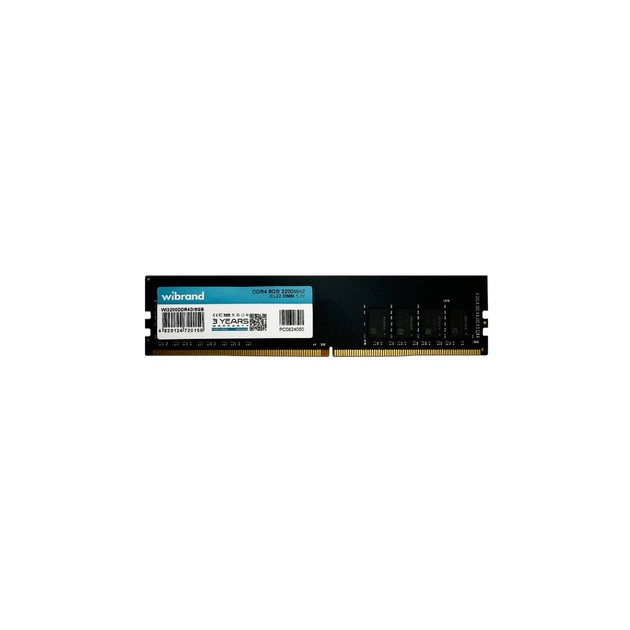 Модуль пам'яті для комп'ютера DDR4 8GB 3200 MHz Wibrand (WI3200DDR4D/8GB) - зображення 1