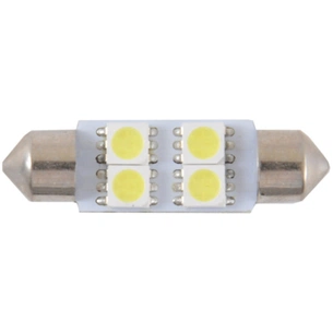 Автолампа WINSO SMD SV8.5 T11x39 4LEDS 5050 white (127430) зображення 1