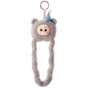 Мягкая игрушка Tangle с кольцом diudiu baby Furry Bear Sesame Snow (HWTANGLE02D01-GD06) - уменьшенное изображение 1