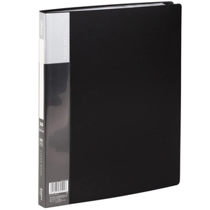 Папка з файлами Comix А4, з 80 файлами, чорний (FOLD-COM-PF80AK-B) зображення 1