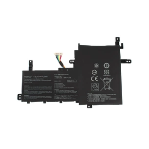 Акумулятор до ноутбука Asus X531 B31N1842, 3653mAh (42Wh), 3cell, 11.52V, Li-Pol AlSoft (A47863) зображення 1