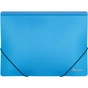 Папка на резинках Optima А4 двоколірна, блакитна (O30698-11) - уменьшенное изображение 1