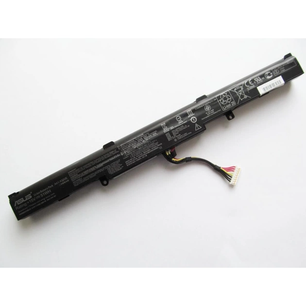 Акумулятор до ноутбука ASUS X450J A41-X550E, 51Wh (3400mAh), 4cell, 15V, Li-ion (A47481) - зображення 1