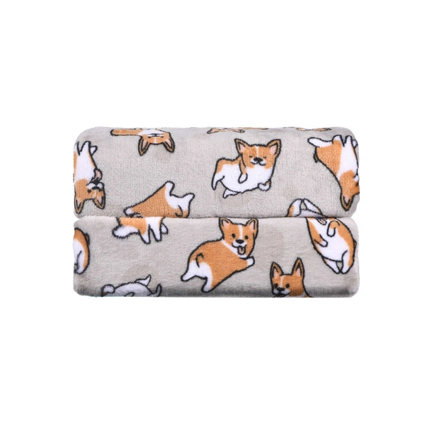 Плед Ardesto Flannel коргі, 160х200 см (ART0109PB) - picture 12