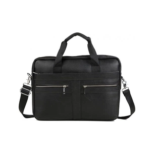 Сумка Vintage Шкіряна Чорна (14625) зображення 1