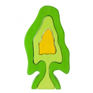 Конструктор Nic дерев'яні зелене дерево (NIC523080) зображення 1