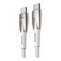 Дата кабель USB-C to USB-C 1.0m 100W white Baseus (CADH000702) - уменьшенное изображение 2