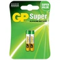 Батарейка Gp AAAA LR61 Super Alcaline * 2 (25A-U2 / 4891199058615) - уменьшенное изображение 1