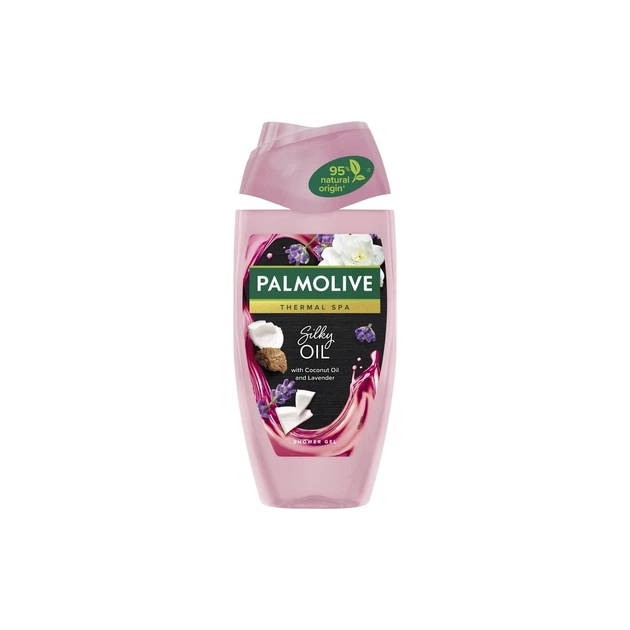Гель для душу Palmolive Thermal Spa Шовкова олія з кокосовою олією та лавандою 250 мл (8718951430556) - зображення 1