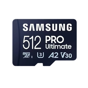 Карта пам'яті Samsung 512GB microSDXC class 10 UHS-I U3 V30 A2 Pro Ultimate (MB-MY512SB/WW) зображення 1