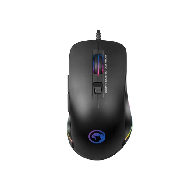 Мишка Marvo M508 Multi-LED USB Black - зображення 1