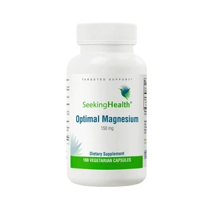 Мінерали Seeking Health Магній, 150 мг, Optimal Magnesium, 100 вегетаріанських капсул (SKH-52064) зображення 1
