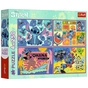 Пазл Trefl Lilo&Stitch Удивительный Стич 4х 250 элементов (5900511133110) - уменьшенное изображение 1