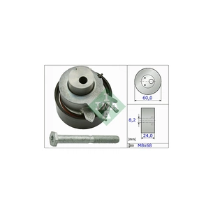 Ролик натягувача ременя INA 531 0317 10 зображення 1