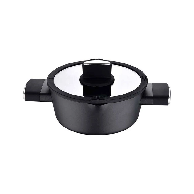 Каструля Bergner Ion Plus з кришкою 3.5 л (BG-35911-BK) - зображення 1