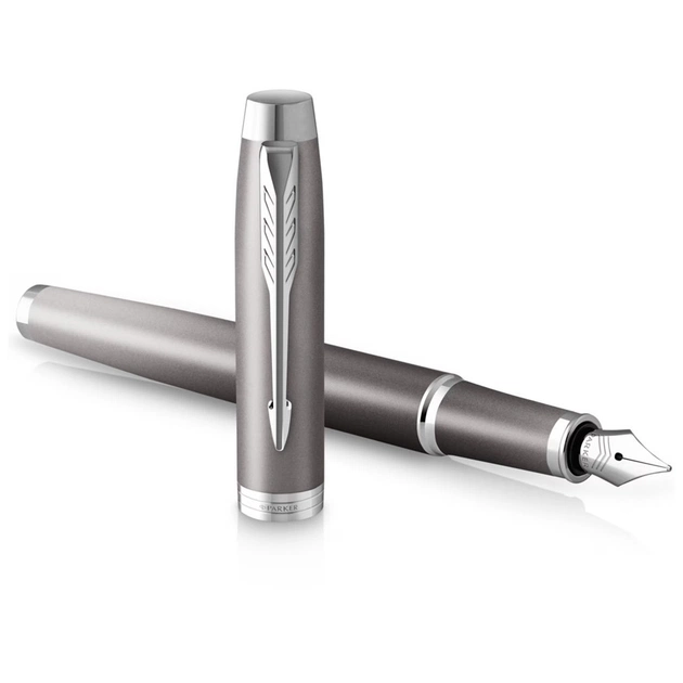 Ручка пір'яна Parker IM 17 Rituals Grey CT  FP F + Пакет Parker Rituals (29 211) - изображение 3