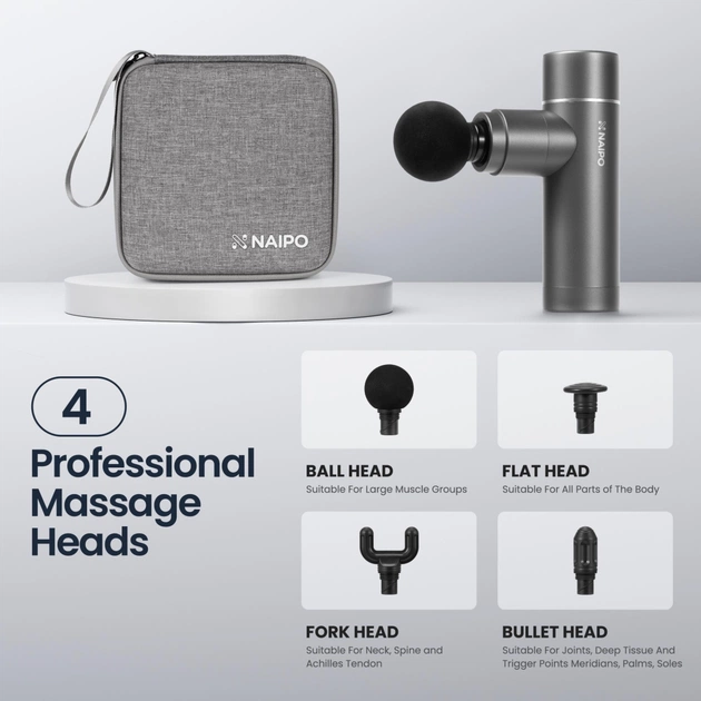 Массажер NAIPO NPMGUN-J11 - изображение 11