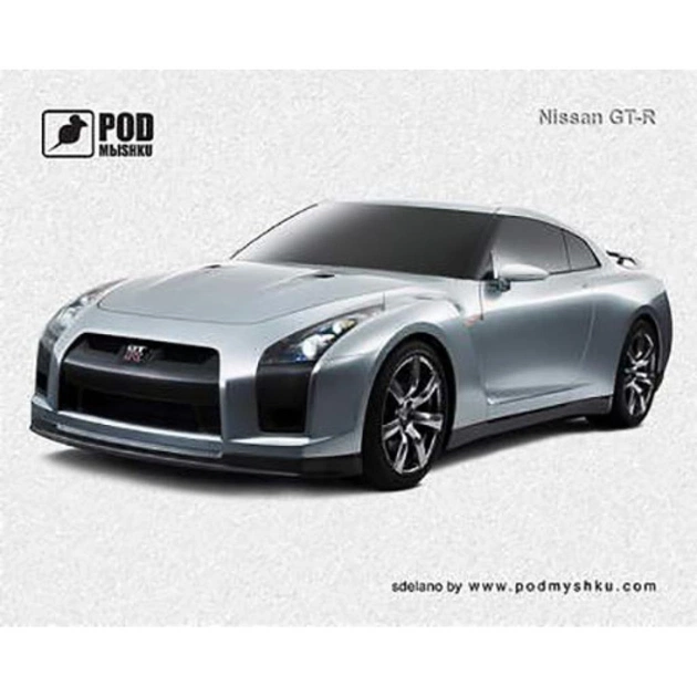 Коврик для мышки Pod Mishkou Nissan GT-R - изображение 1