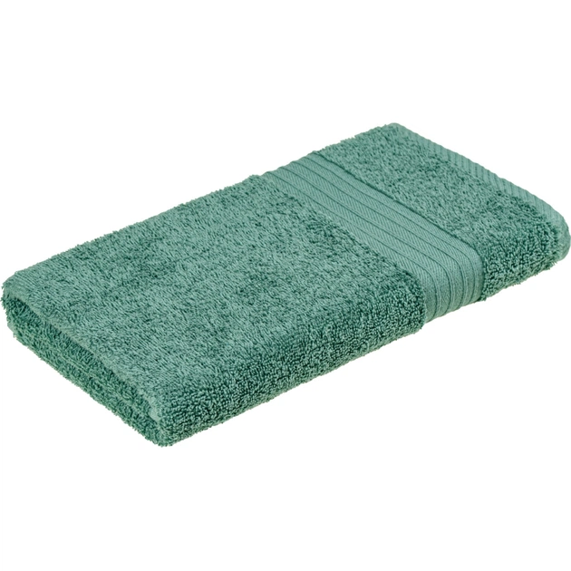 Рушник Home Line махровий бордюрний (зелений) 500 гр/м2, 50х90 см (181787) - зображення 1