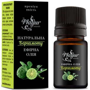 Ефірна олія Mayur Бергамоту 5 мл (4820230951790) изображение 1