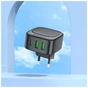 Зарядний пристрій BOROFONE BAS23A Lucky 1xUSB-C + 2xUSB PD30W Black (6941991109386) - уменьшенное изображение 8