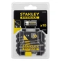 Набір біт Stanley FatMax, Torx, T10, T15, T20, T25, T30, Т40, L = 50 мм, 10 шт, кейс (STA88566) - preview 1
