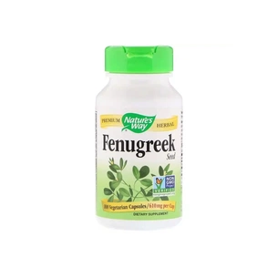 Травы Nature's Way Пажитник, Fenugreek Seed, 610 мг, 100 капсул (NWY-12800) изображение 1