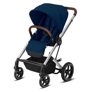 Коляска Cybex Balios S Lux SLV Navy Blue (з бампером) (520001239) зображення 1