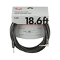 Інструментальний кабель Fender Cable Professional Series 18.6' Angled Black (228434) - preview 1