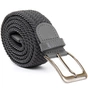 Ремінь Vintage Текстильний чоловічий Сірий (20522) - зменшене зображення 2