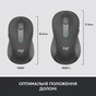 Мишка Logitech Signature M650 L Wireless Mouse for Business Graphite (910-006348) - зменшене зображення 7