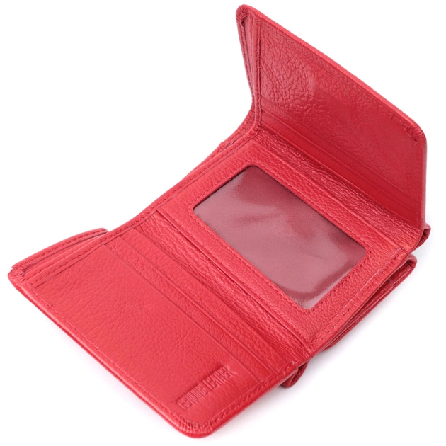 Портмоне ST Leather Из натуральной кожи Красное (22727) - изображение 7