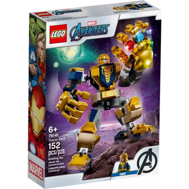 Конструктор LEGO Super Heroes Marvel Comics Танос: транформер 152 деталі (76141) - зображення 1