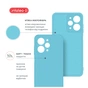 Чохол до мобільного телефона Intaleo Silicone Xiaomi Redmi 12 Light Blue (1283126600609) - зменшене зображення 5