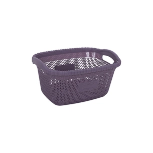 Кошик для білизни Violet House 1003 Віолетта Plum 28 л (1003 Виолетта PL б/кр. 28 л) зображення 1