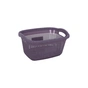 Кошик для білизни Violet House 1003 Віолетта Plum 28 л (1003 Виолетта PL б/кр. 28 л) - зменшене зображення 1
