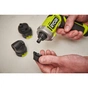 Викрутка акумуляторна Ryobi RSD4-120TA2, USB Lithium, 4V, 1х2Ah, 5Нм, 200об/хв, 2 насадки ,10 біт, кейс (5133006211) - уменьшенное изображение 3